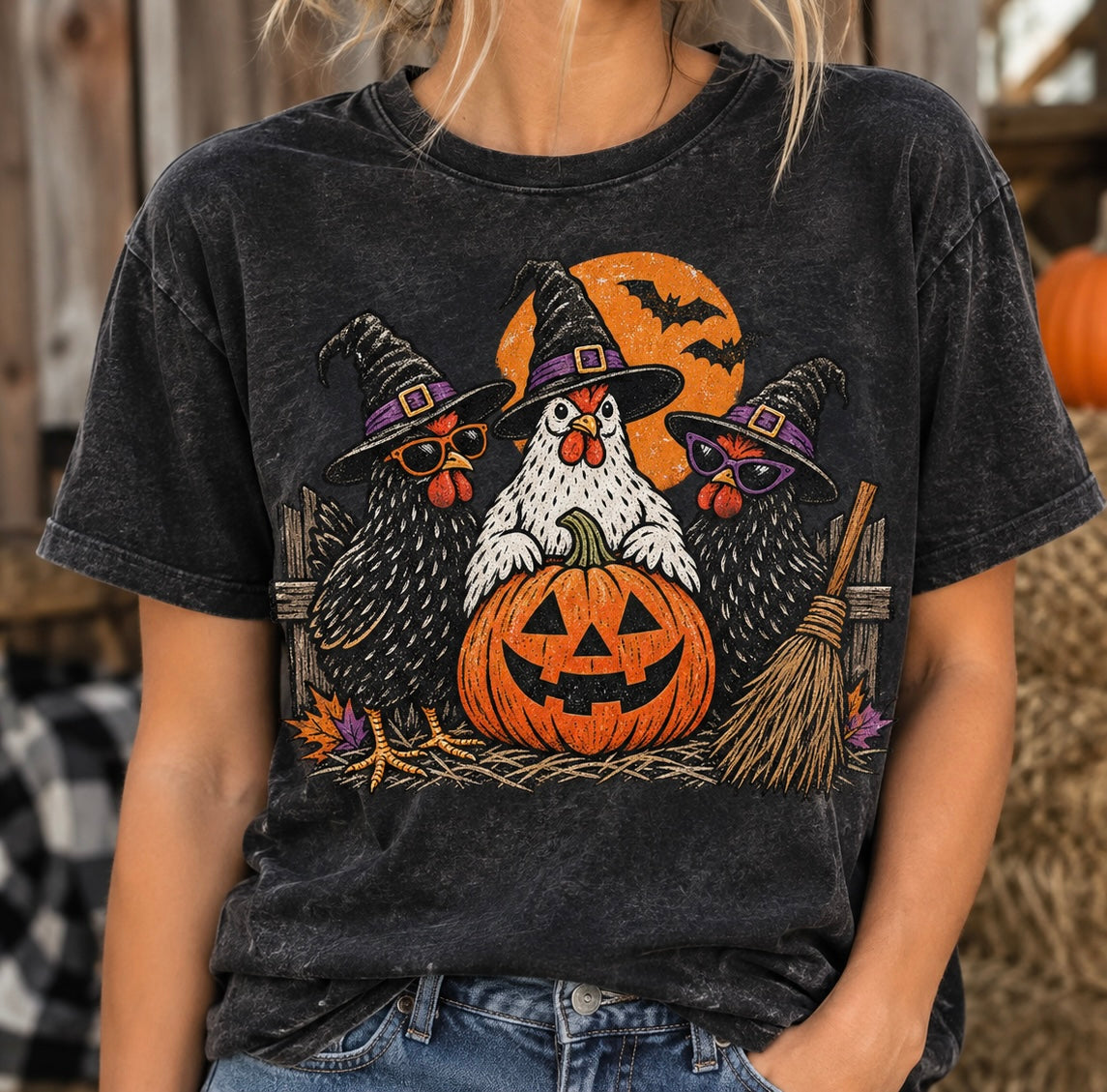 Chicken Halloween T-Shirt